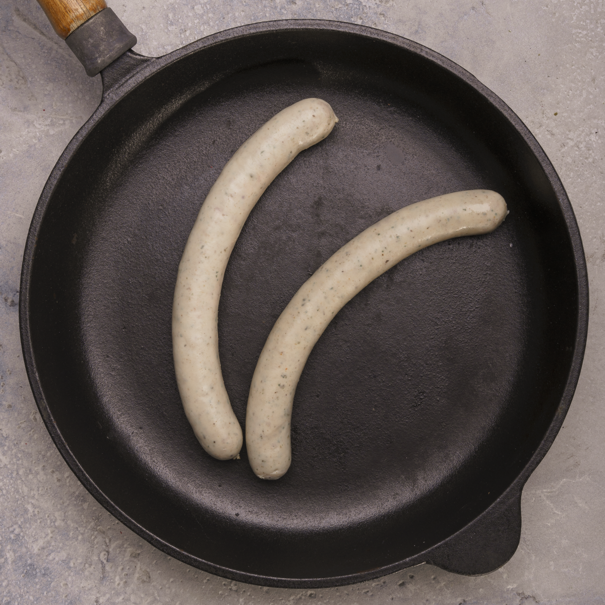4 Stk. Kräuter-Bratwurst dünn