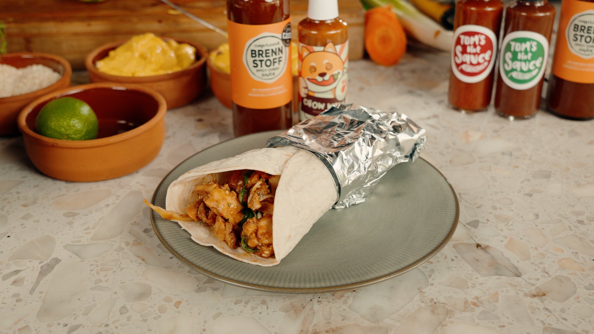 Rezept-Tipp: Chicken Wrap mit würziger Marinade