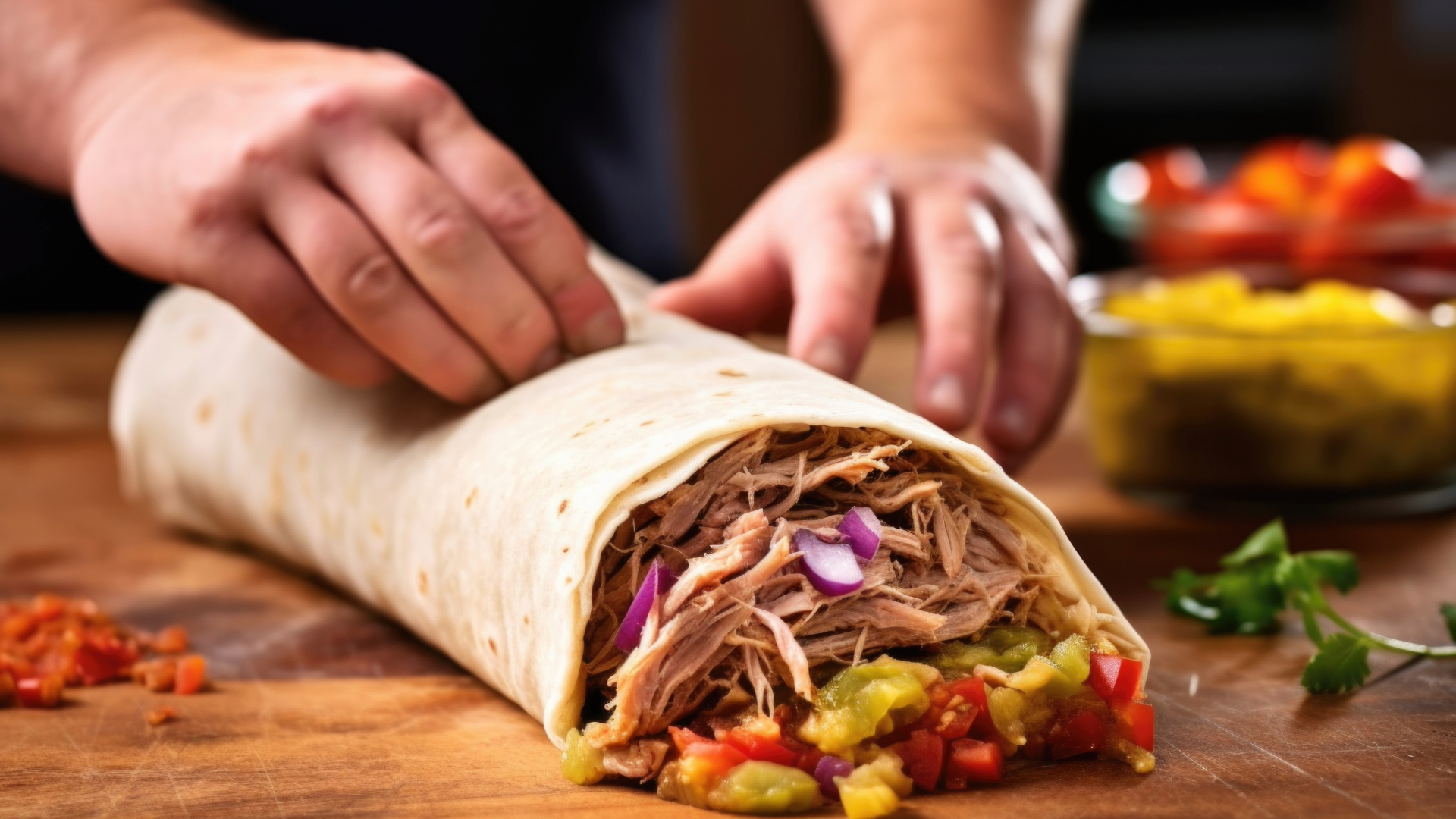 Mosshammer’s Rezept-Tipp: Pulled Pork Wrap