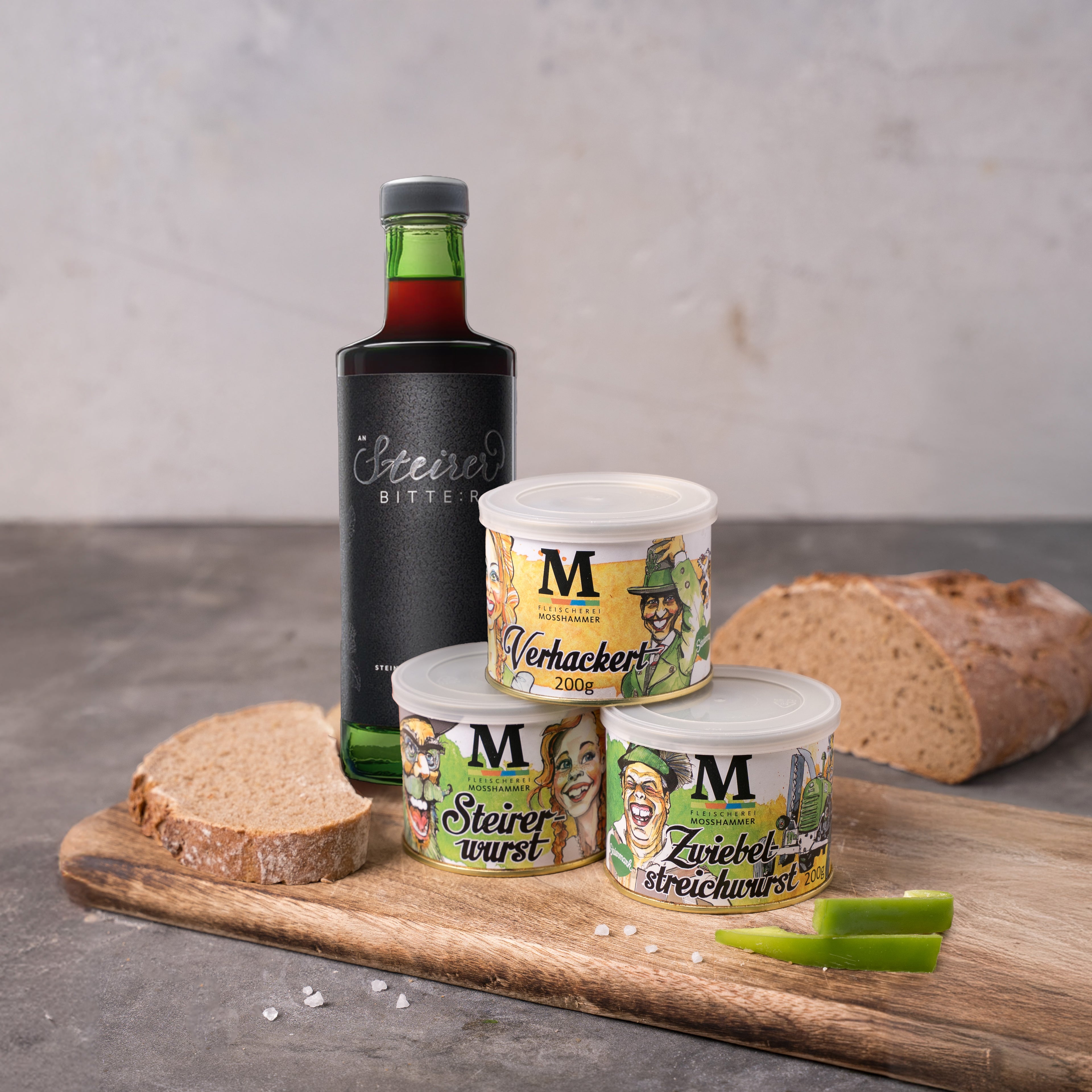 Steirer Dreier mit Steirer Bitter