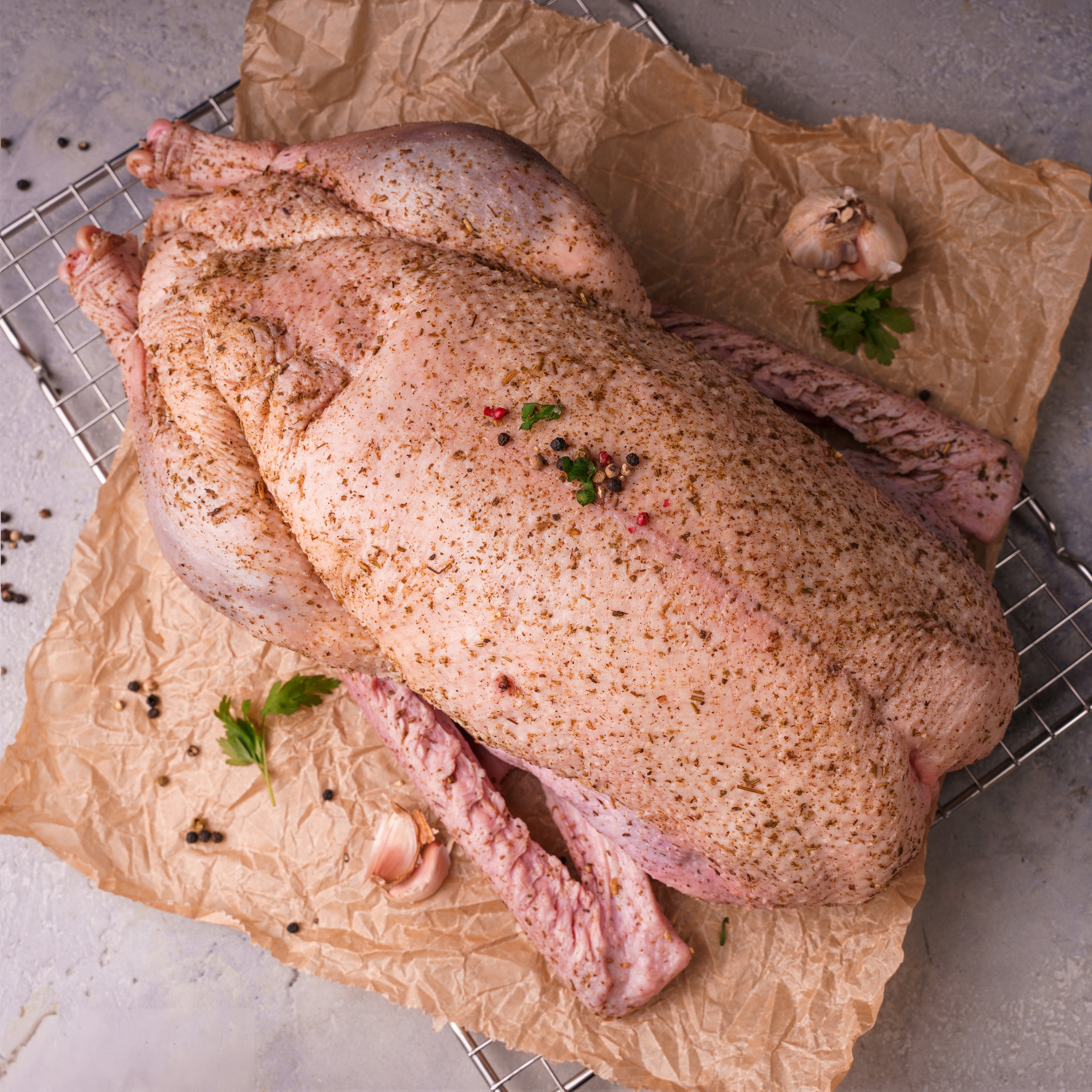 Klassische Weihnachtsgans