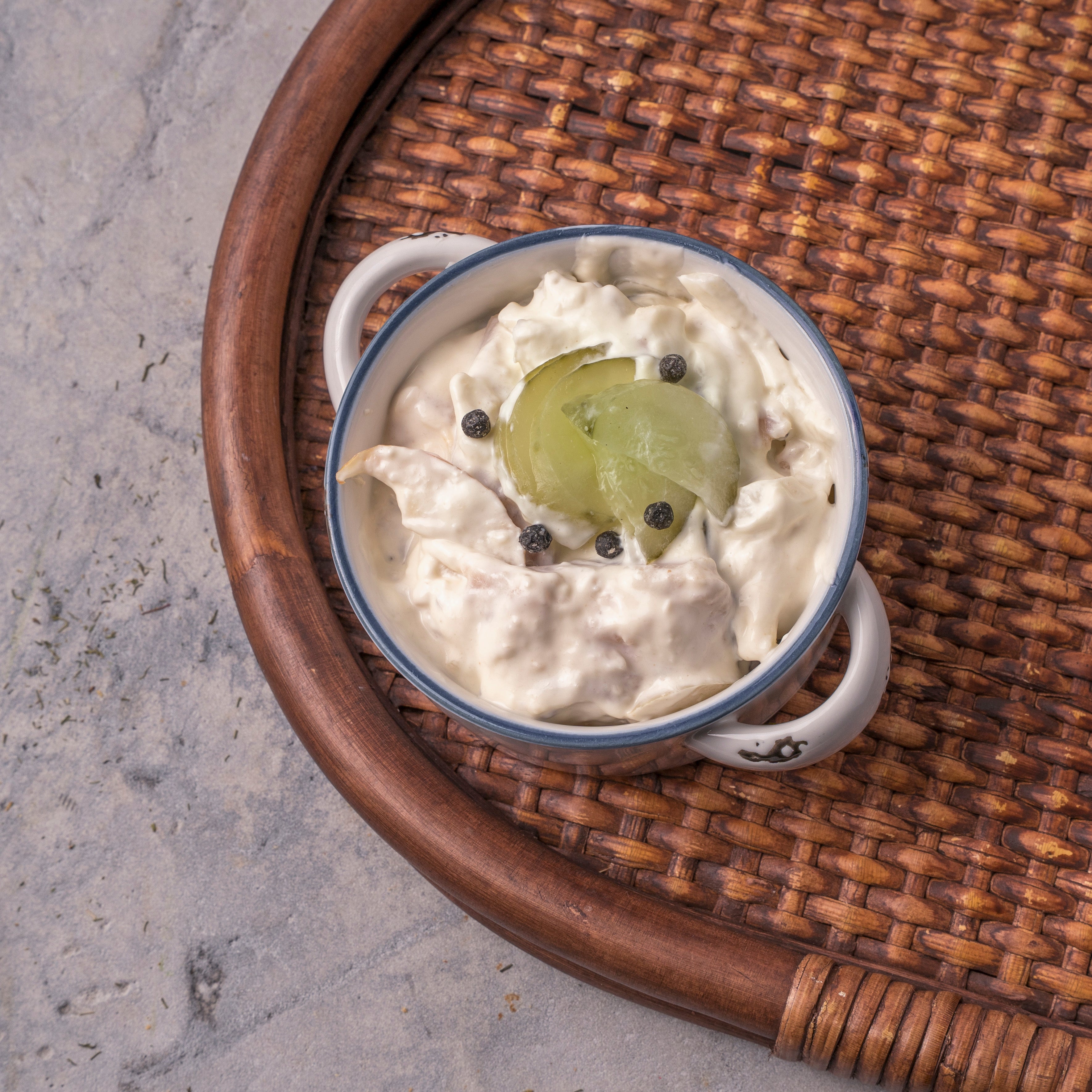 Schwedischer Matjessalat