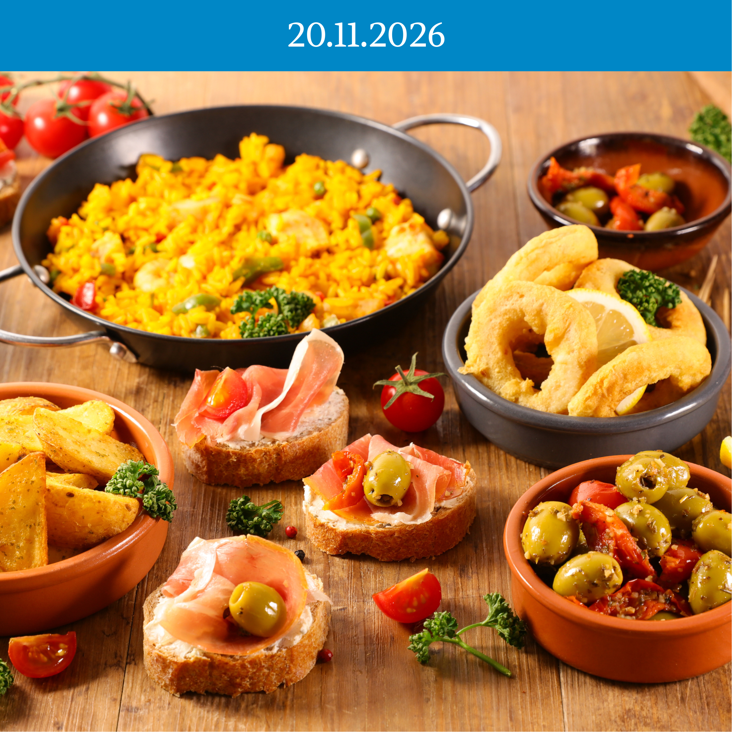 Tapas & Wine - bring a friend
