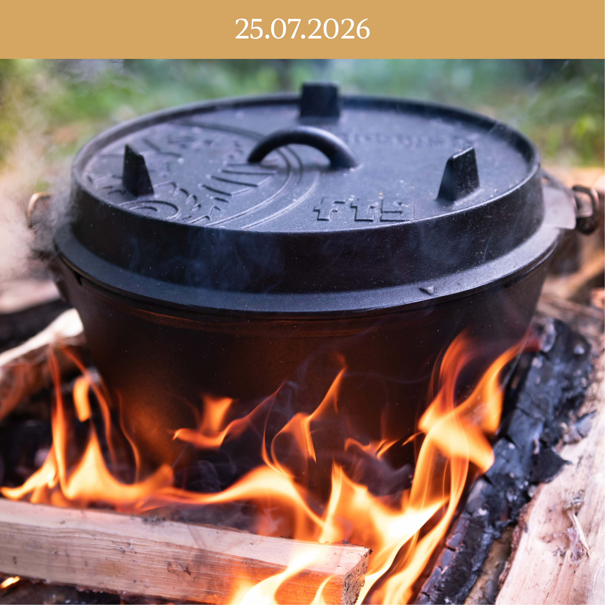 Spiel mit dem Feuer - von Dutch Oven bis Feuerplatte