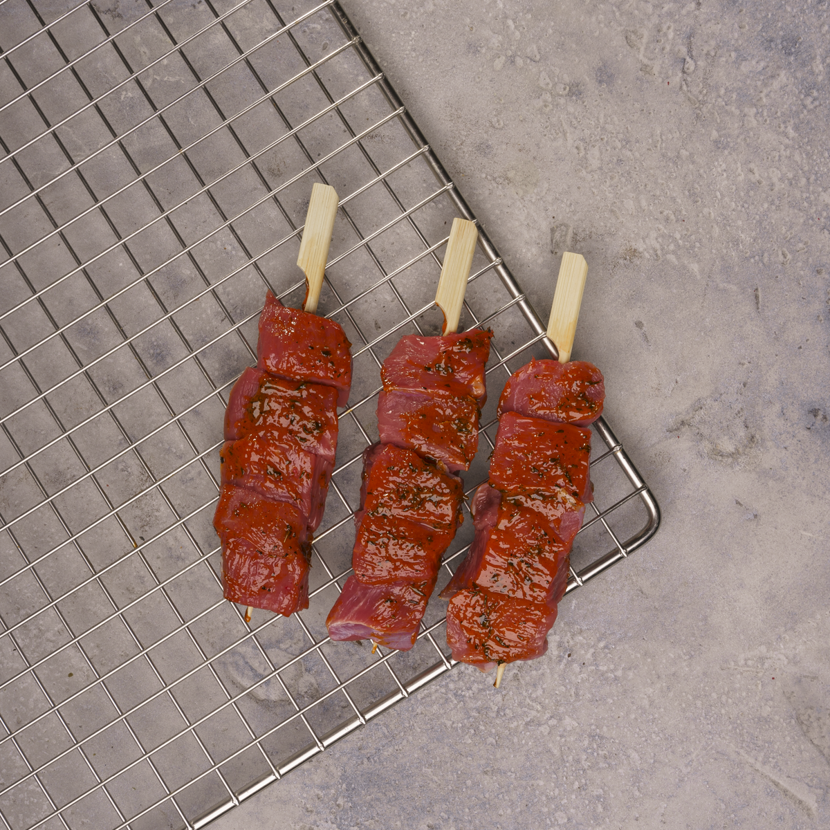 7 Stk. Lamm-Souvlaki