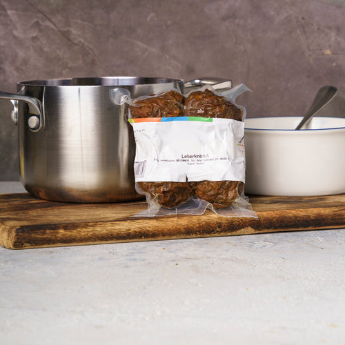 4er Leberknödel gebacken