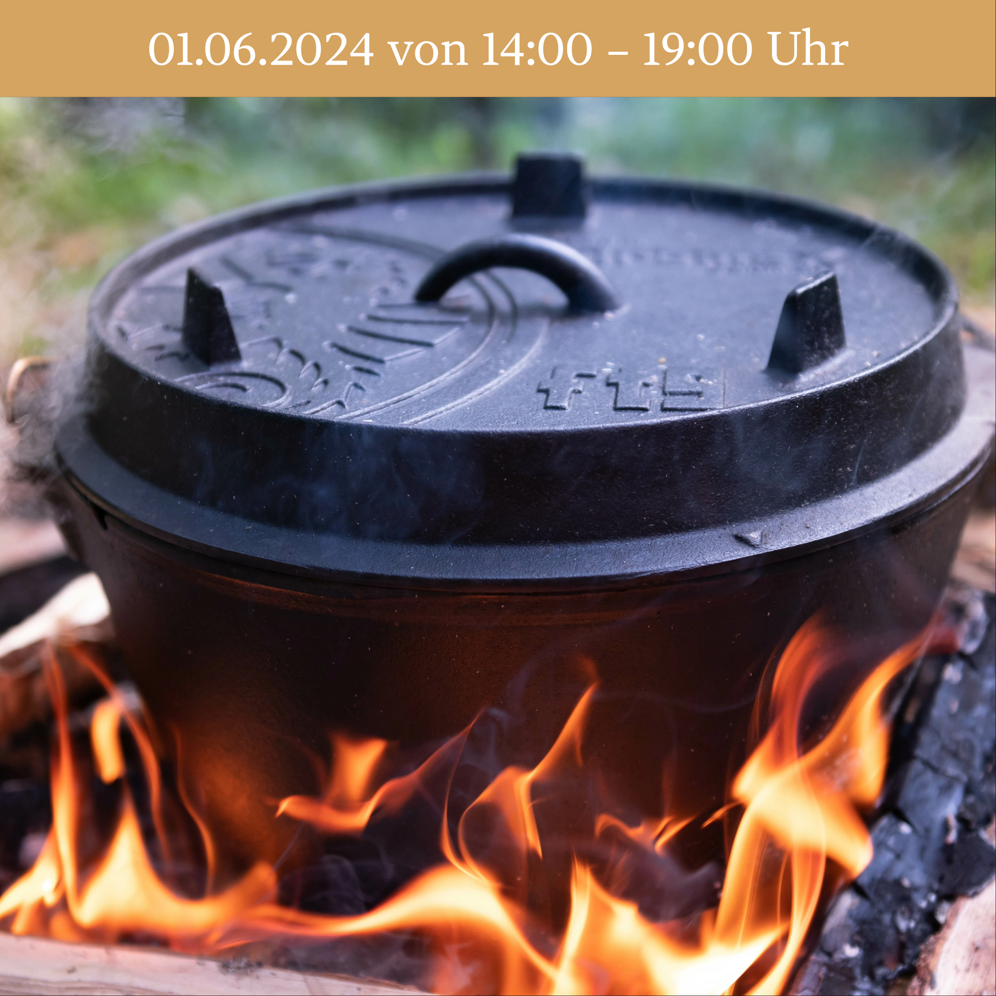 Spiel mit dem Feuer – Dutch Oven und Feuerplatte