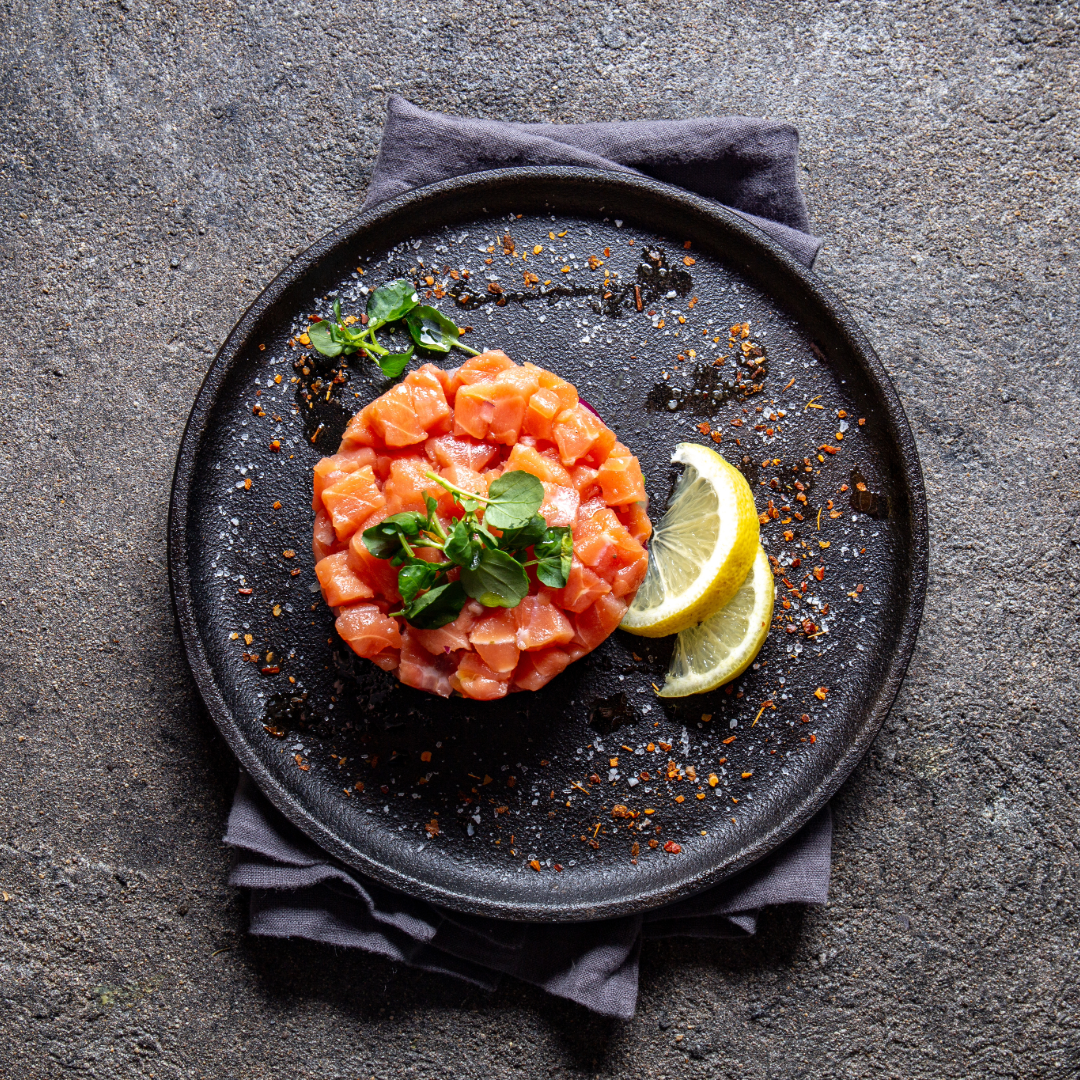 Lachstartar im Glas, 200 g