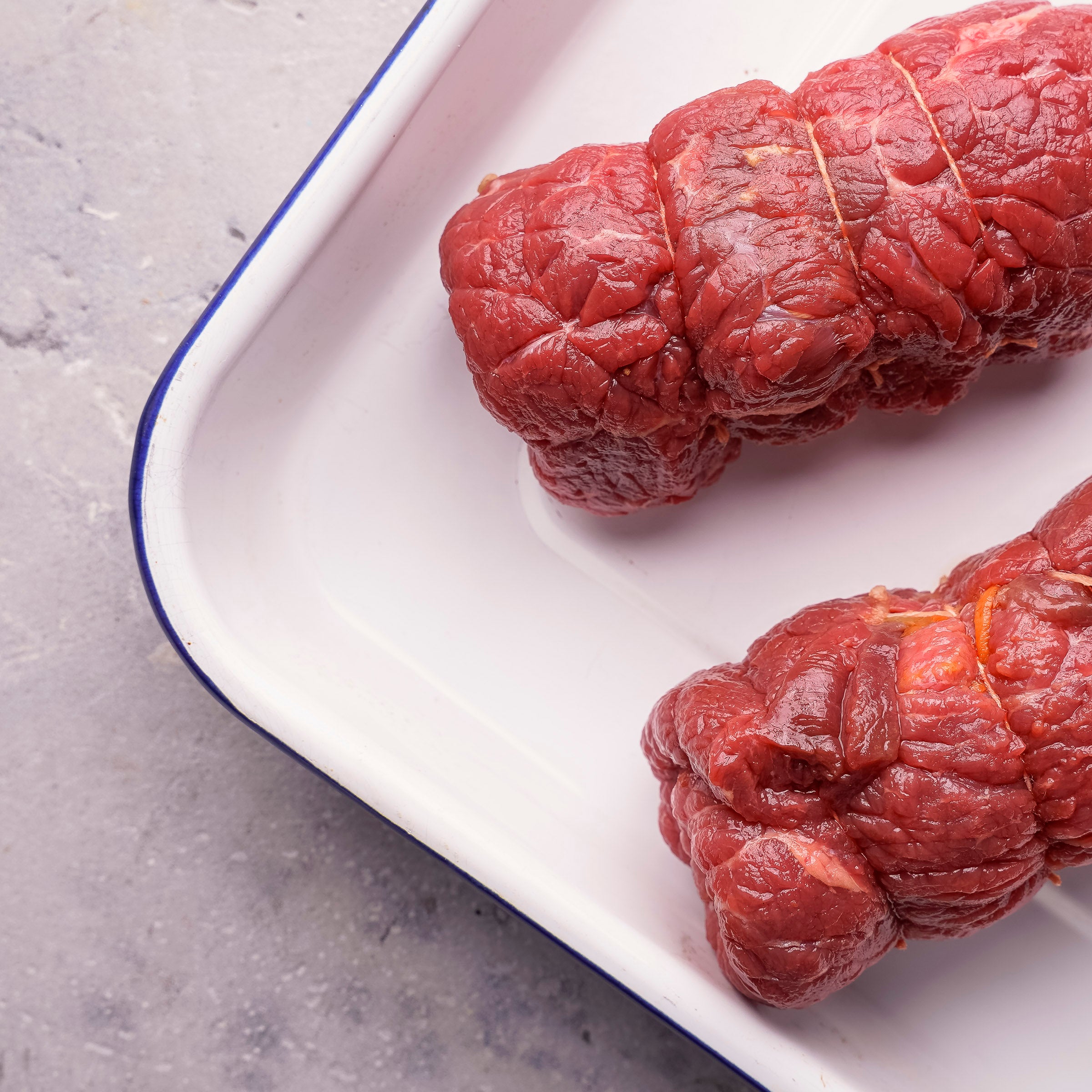 Stk. Rindsroulade gefüllt mit Wurzelgemüse