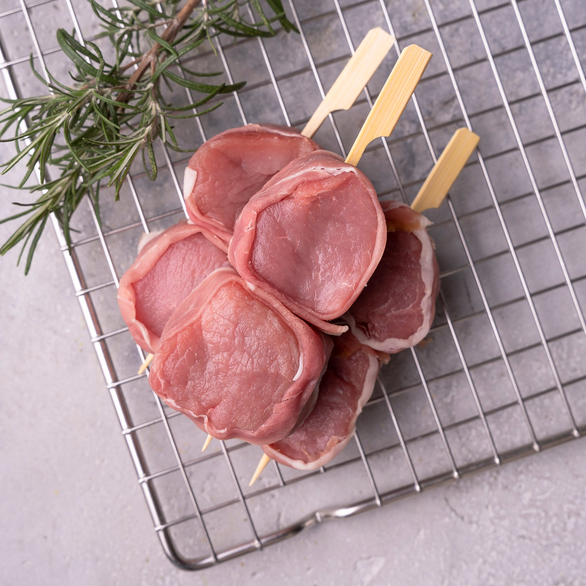 Schweinsmedaillons mit Prosciutto