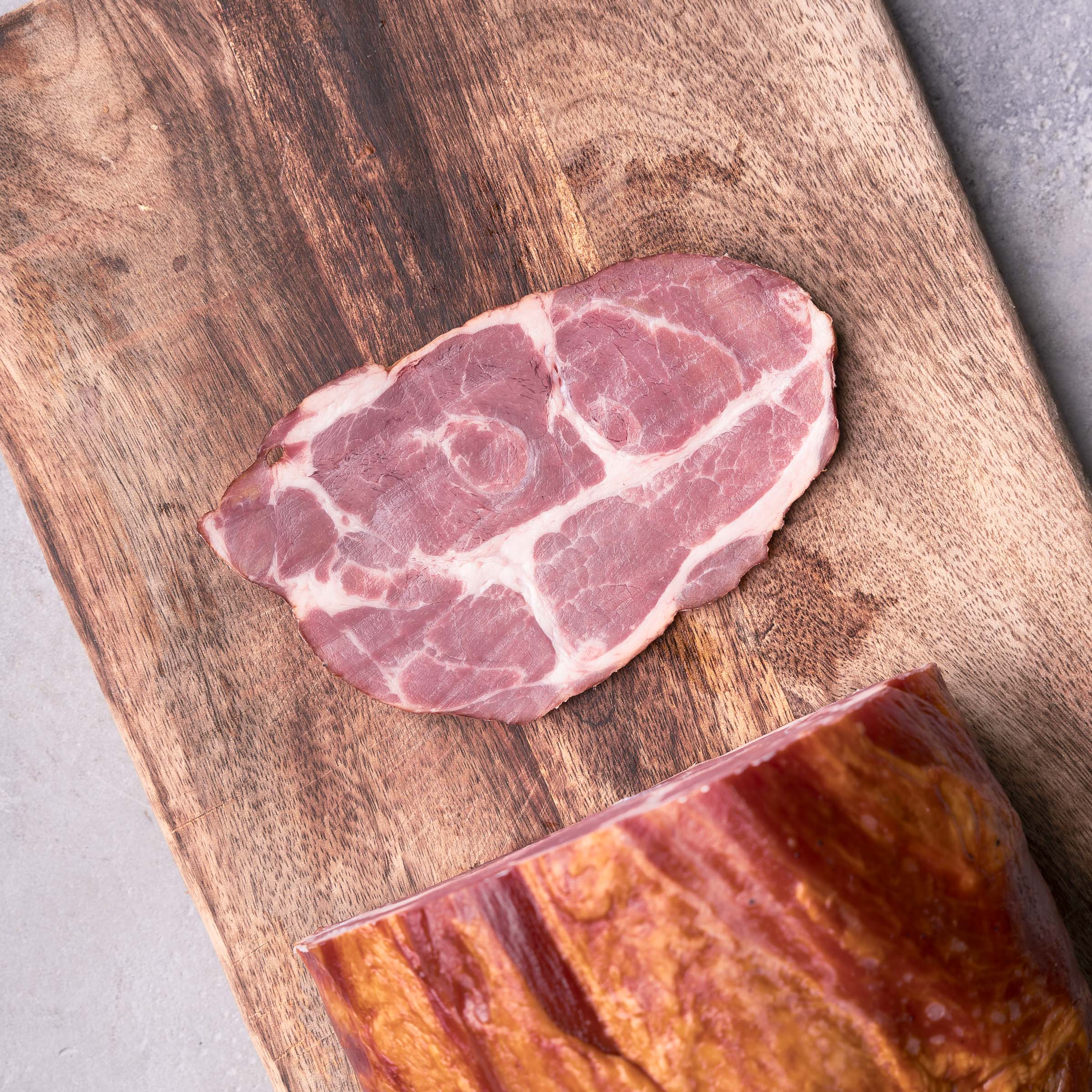 Selchschopf im Ganzen, Osterschinken