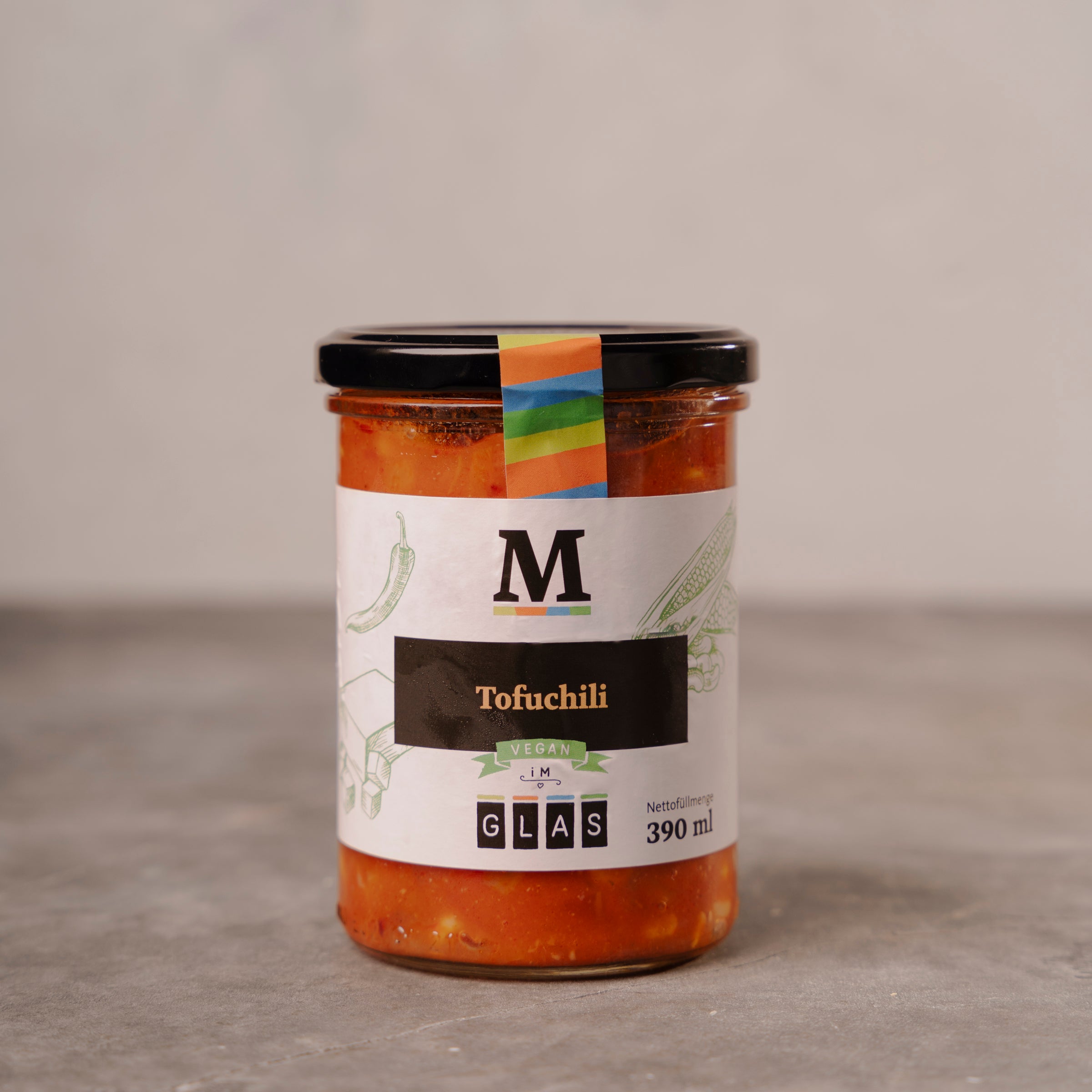 Tofu-Chili vegan