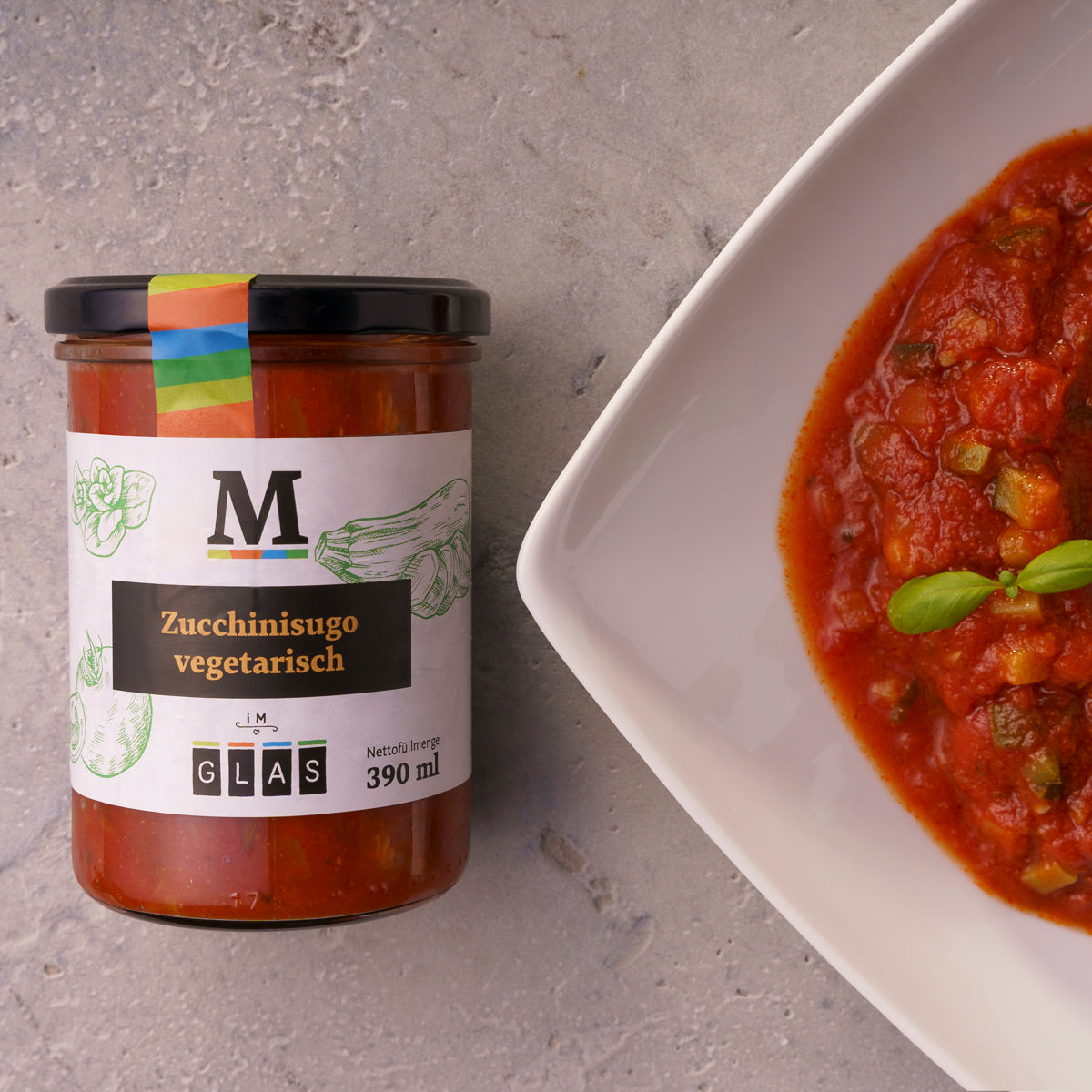 Zucchini-Sugo